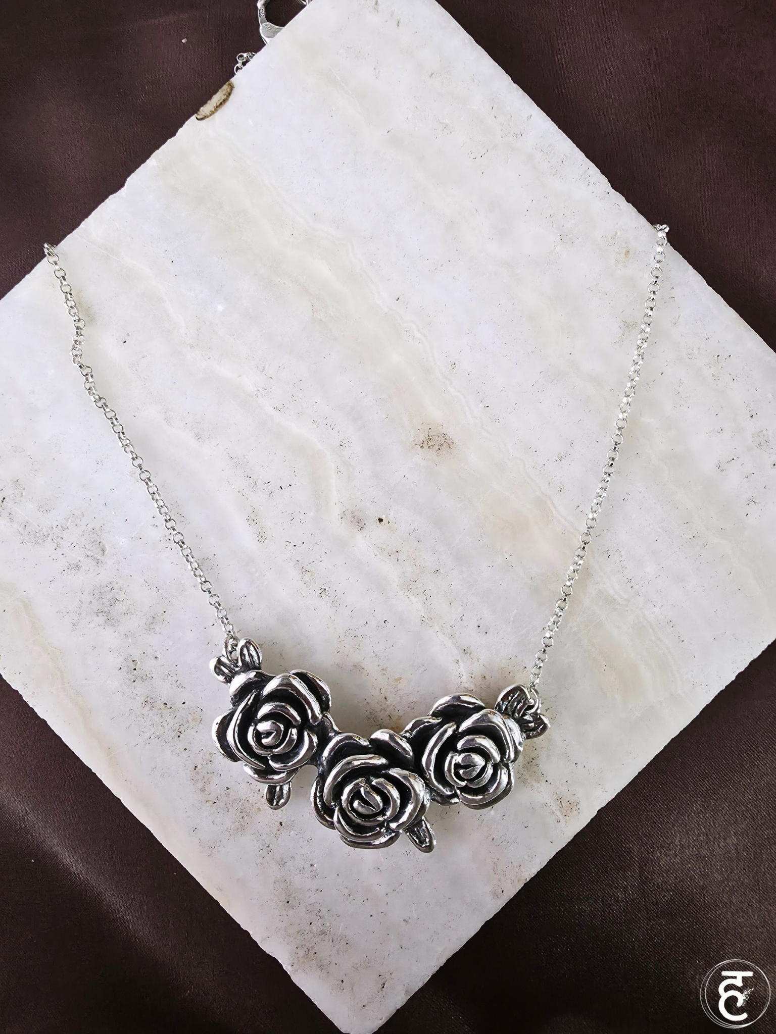 Handcrafted Oxidised Silver Necklace Set