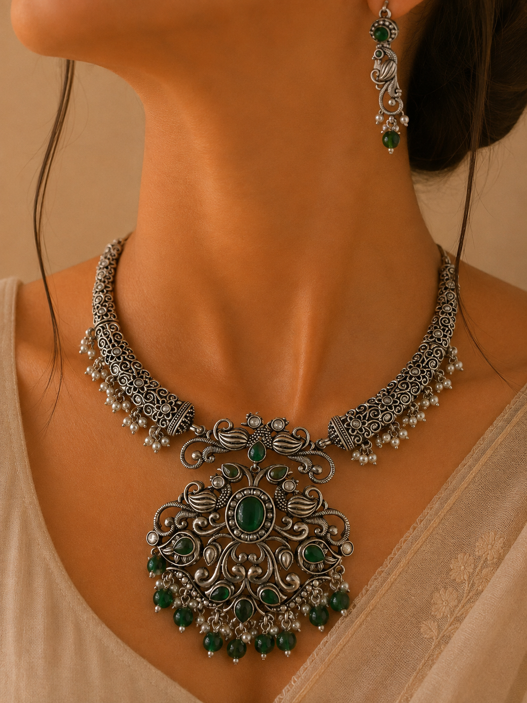 Mayurika Necklace Set