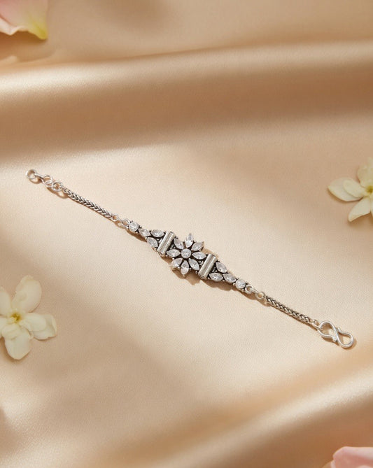 Pushpika Polki-Style Blossom Bracelet
