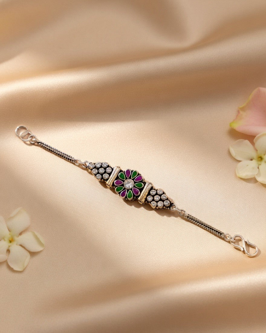 Pushpangan Kundan Radiance Bracelet