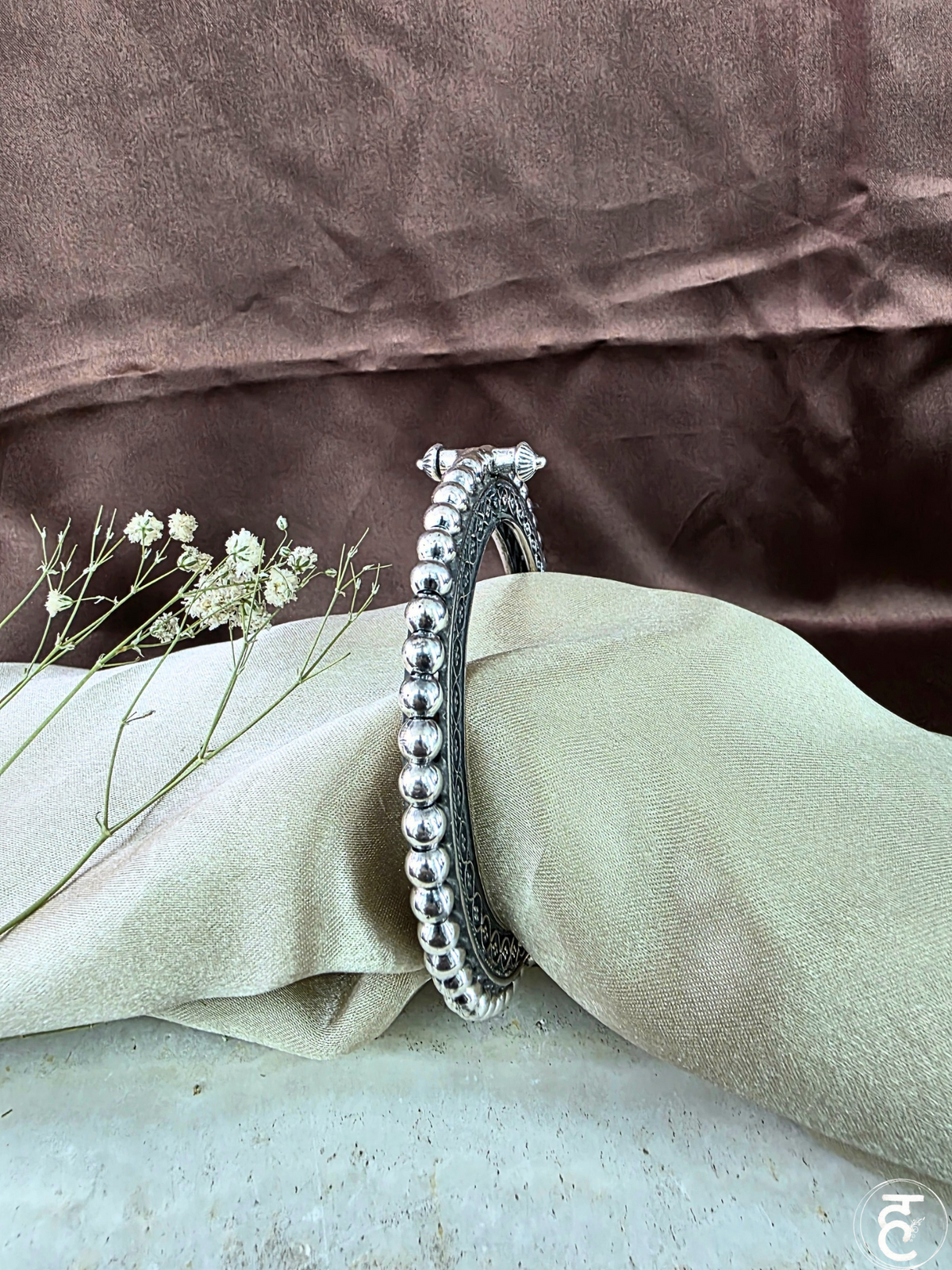Aaradhya Silver Kada