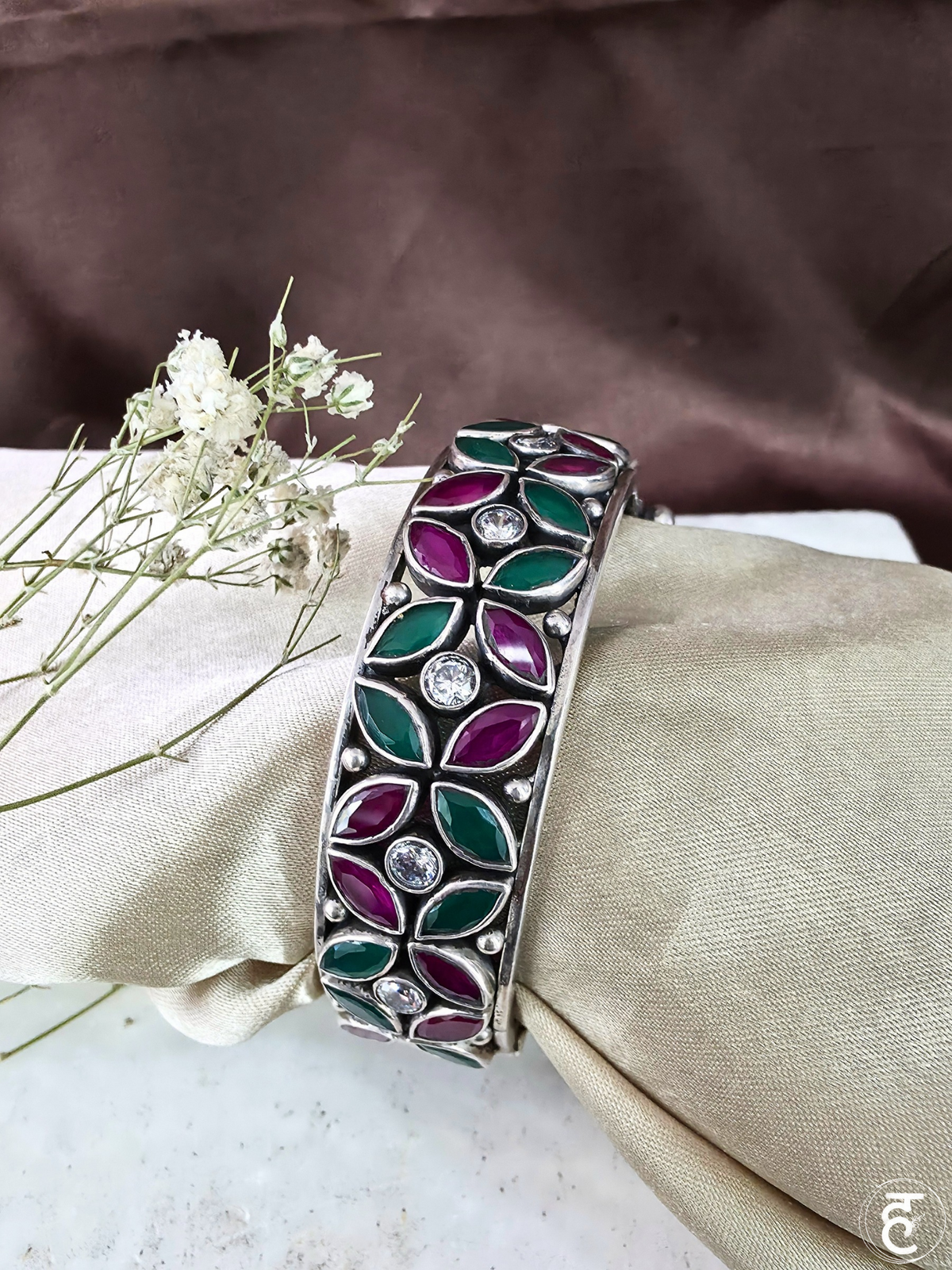 Handcrafted Oxidised Silver Bangles