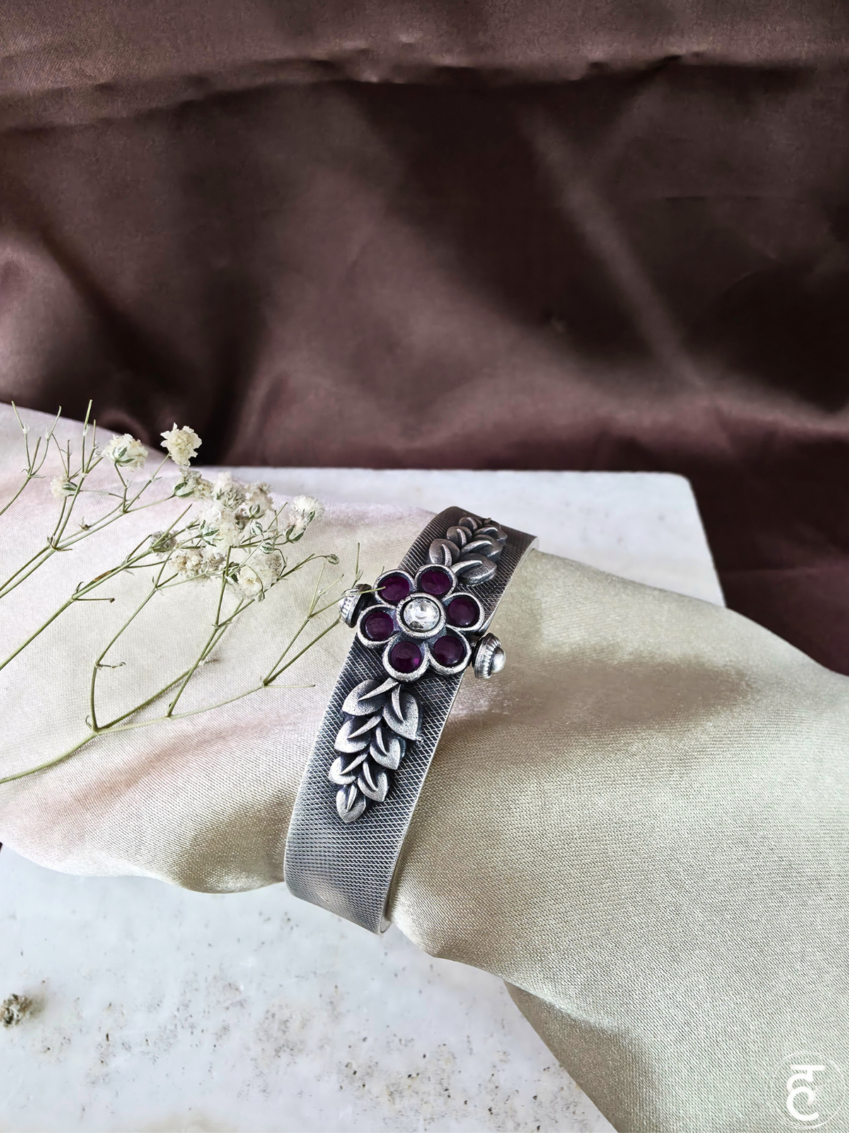 Handcrafted Oxidised Silver Bangles