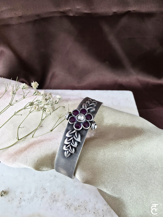 Handcrafted Oxidised Silver Bangles